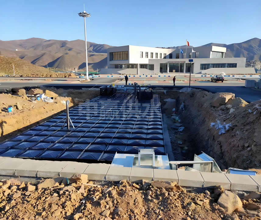 裝配式箱泵一體化無(wú)浮消防泵站